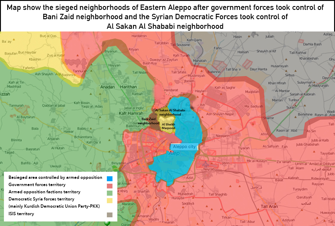 Aleppo’s Eastern Neighborhoods